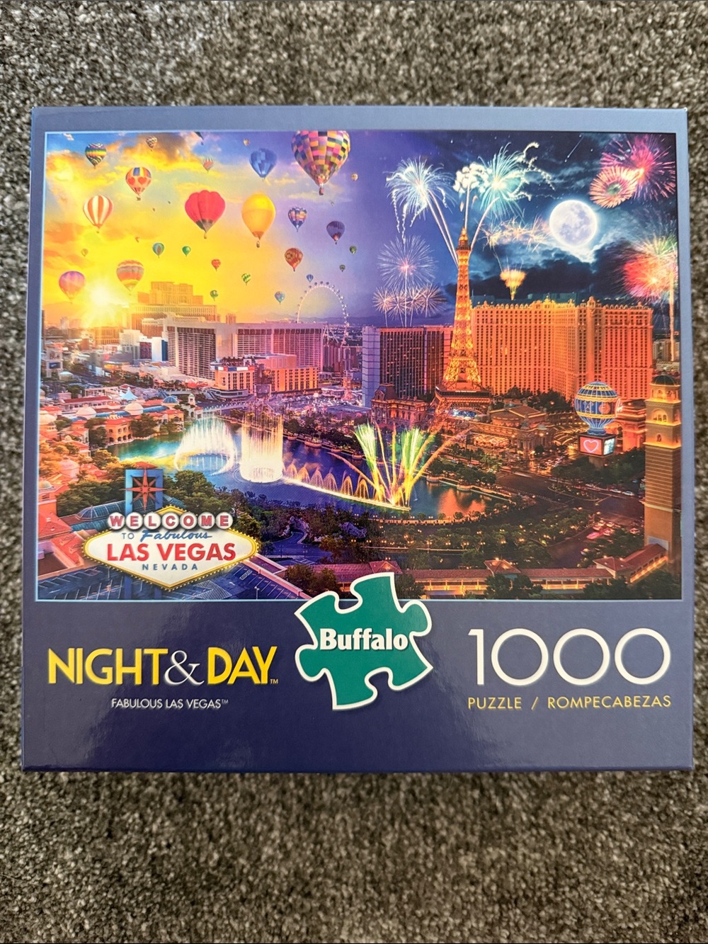 Buffalo Night & Day Las Vegas Puzzle